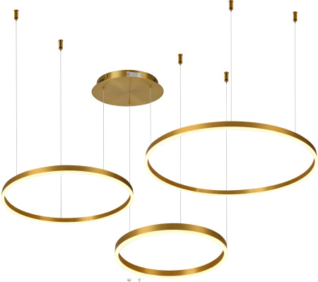 Подвесной светильник светодиодный диммируемый с пультом Тор 08223,36PA