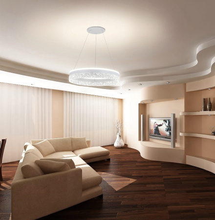 картинка Подвесная светодиодная люстра с пультом и управлением смартфоном 100W INNOVATION STYLE 83109 от магазина BTSvet