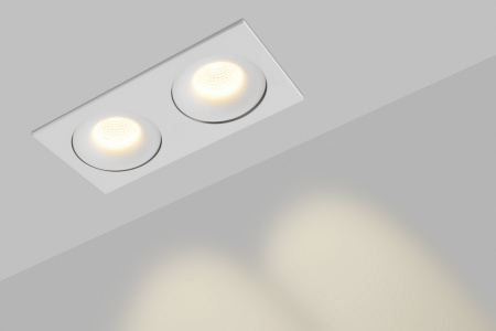 картинка Встраиваемый светильник COMBO-2S2-WH от магазина BTSvet