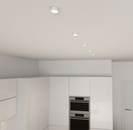 картинка Встраиваемый светильник Rond DK3120-WH от магазина BTSvet