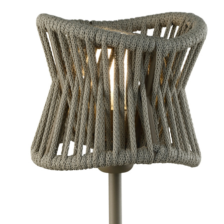 картинка Уличная настольная лампа светодиодная с выключателем и USB Polinesia 7134 от магазина BTSvet