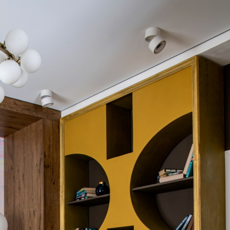 картинка Накладной светильник Arcturus A7715PL-1WH от магазина BTSvet