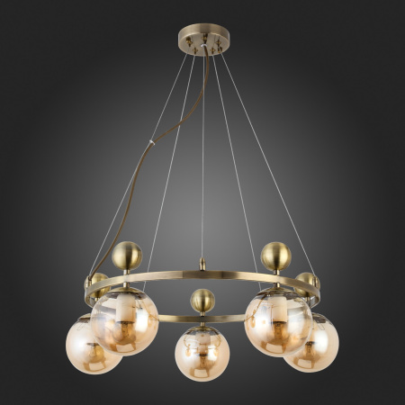 картинка Подвесная люстра Pechio SLE106303-05 от магазина BTSvet