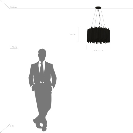 картинка Подвесная люстра Savona 816102 от магазина BTSvet