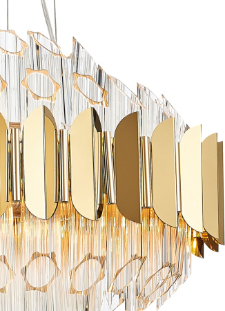 картинка Подвесная люстра RIVERA 81443/8C GOLD от магазина BTSvet