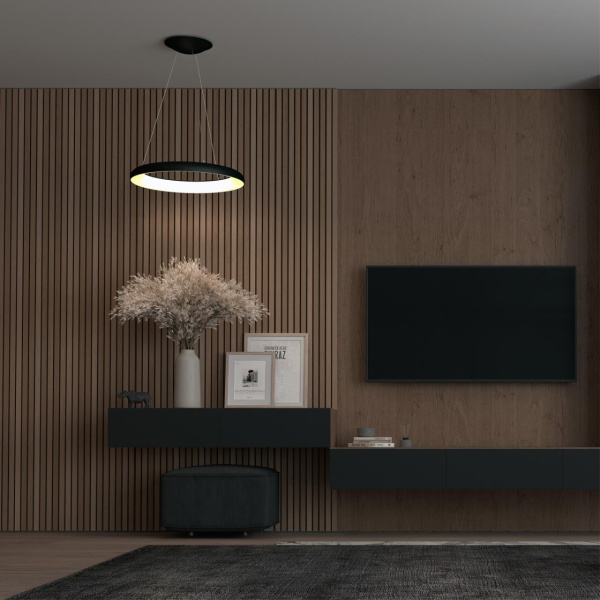 картинка Светильник подвесной диммируемый, с пультом ДУ (2.4G) LED 60W Novotech Fold 359024 OVER от магазина BTSvet