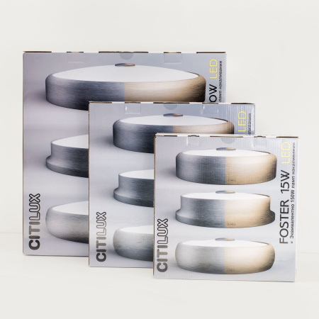 картинка Настенно-потолочный светодиодный светильник Фостер-3 CL706321 от магазина BTSvet