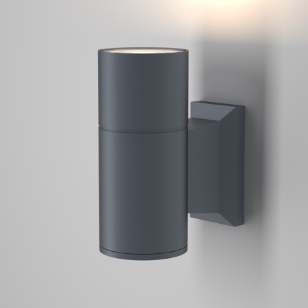 картинка Настенный светильник уличный Maytoni Bowery O574WL-01GR от магазина BTSvet