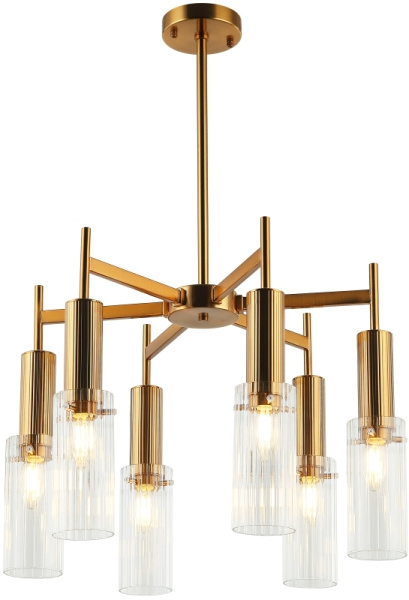 картинка Люстра потолочная на штанге Wunder 2160/05/06P от магазина BTSvet