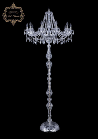 Хрустальный торшер 13.25.10.300.h-210.Cr.Sp