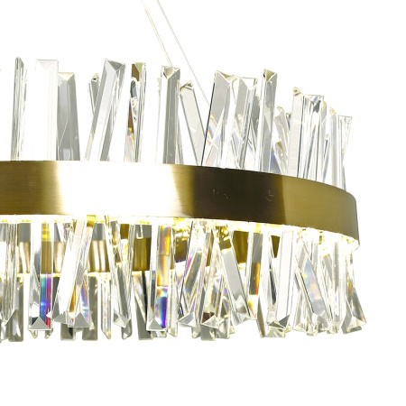 картинка Подвесная люстра хрустальная светодиодная с пультом и управлением смартфоном регулировка цветовой температуры и яркости ночной режим и таймер INNOVATION STYLE 83049 от магазина BTSvet