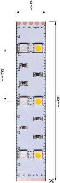 картинка Светодиодная лента SMD5050 840060 от магазина BTSvet