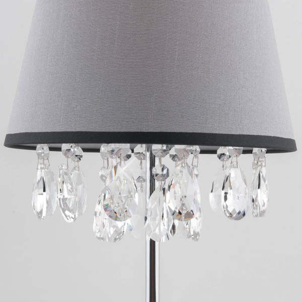картинка Торшер Opera 01037/1 хром/прозрачный хрусталь Strotskis от магазина BTSvet