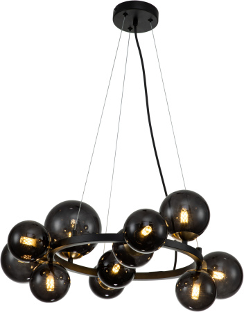 Люстра подвесная Molecola V000195 (11018/11P Black)