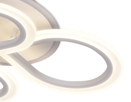 картинка Потолочная люстра светодиодная с пультом, регулировкой яркости, цветовой температуры и ночным режимом Acrylica FA520 от магазина BTSvet