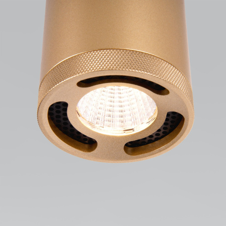 картинка Накладной светильник 9W 4200K золото Elektrostandard Lead 25033/LED от магазина BTSvet
