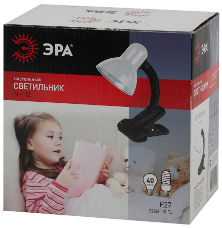 картинка Интерьерная настольная лампа для детской с выключателем N-102-E27-40W-R от магазина BTSvet
