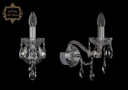 Хрустальное бра 10.25.1.165.Cr.Sp
