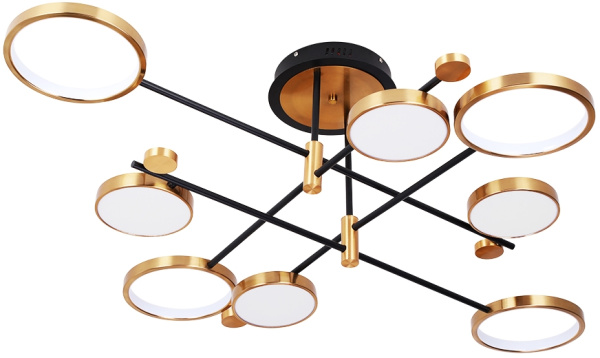 Потолочная люстра на штанге Holly A1364PL-8PB