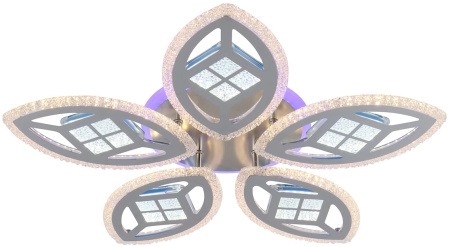 Потолочная люстра светодиодная с пультом Escada ALGOL 10216/5LED BL