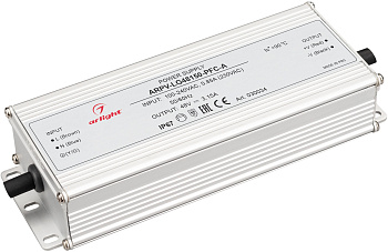 Блок питания ARPV-LG48150-PFC-A (48V, 3.15A, 150W) (Arlight, IP67 Металл, 5 лет) 030034