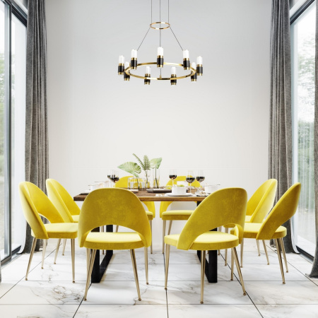 картинка Подвесная светодиодная люстра Вальтер 551012609 от магазина BTSvet