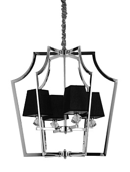 Подвесная люстра Montero LDP 1249-4 CHR+BK
