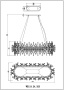 картинка Подвесной светильник Floriane WE119.24.323 от магазина BTSvet