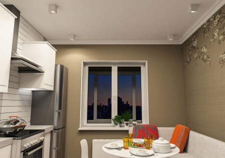 картинка Накладной светильник светодиодный DK3080-WH от магазина BTSvet