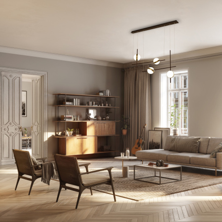 картинка Подвесной светильник светодиодный Cuba 7160 от магазина BTSvet