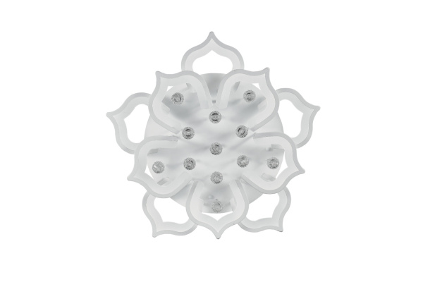 картинка Потолочная люстра светодиодная с пультом и управлением смартфоном регулировкой цветовой температуры и яркости ночным режимом и таймером HIGH-TECH LED LAMPS 82029 от магазина BTSvet