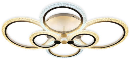 картинка Потолочная люстра светодиодная с пультом регулировкой цветовой температуры и яркости Acrylica FA4065 от магазина BTSvet