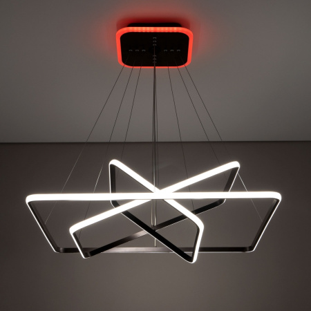 картинка Умная подвесная люстра Венге Неон Смарт CL731AK115E от магазина BTSvet