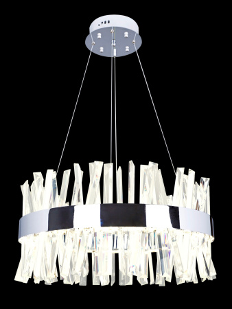 картинка Подвесная люстра хрустальная светодиодная с пультом и управлением смартфоном регулировка цветовой температуры и яркости ночной режим и таймер INNOVATION STYLE 83048 от магазина BTSvet