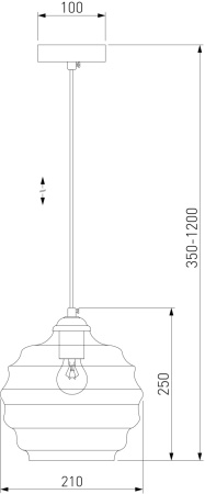 картинка Подвесной светильник Ice 50239/1 от магазина BTSvet