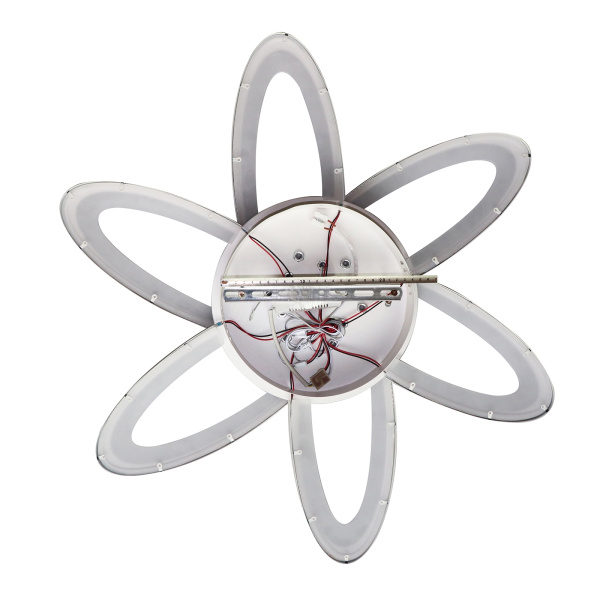 картинка Потолочная люстра светодиодная с пультом и управлением со смартфона регулировкой яркости и цветовой температуры ночной режим таймер HIGH-TECH LED LAMPS 82008 от магазина BTSvet