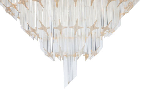 картинка Подвесная люстра хрустальная Manhattan 051D-6 nickel от магазина BTSvet