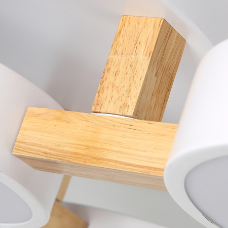 картинка Потолочная люстра светодиодная JOIST 5 White от магазина BTSvet