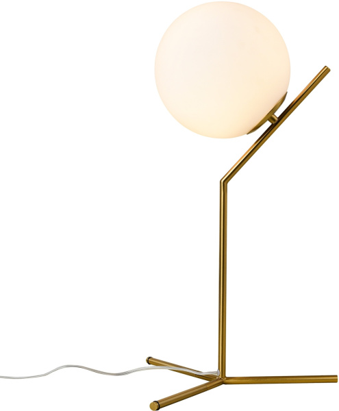 Интерьерная настольная лампа на треноге RENZO 81423/1F GOLD SATIN