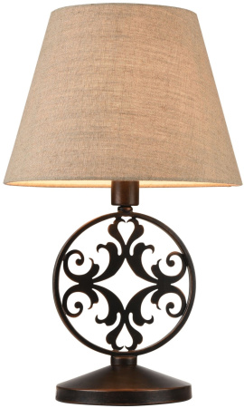 Настольная лампа с выключателем Rustika H899-22-R