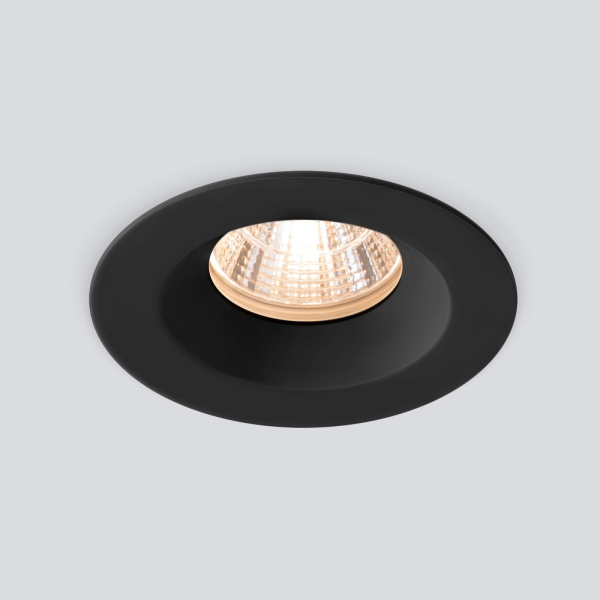 картинка Встраиваемый светодиодный влагозащищенный светильник Light LED 3001 35126/U черный от магазина BTSvet