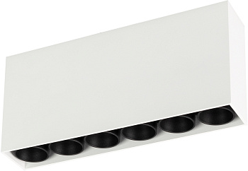 Накладной светильник LED SP-ORIENT-SURFACE-TC-S186x35-15W Warm3000 (WH, 30 deg, 230V) (Arlight, IP20 Металл, 5 лет) 031861
