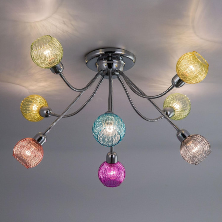 картинка Детская разноцветная люстра Popurri CL604181 от магазина BTSvet