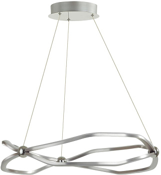 Подвесная люстра никель/хром/металл/ПВХ LED 45W 4000K PORTA 5001/45L L-VISION