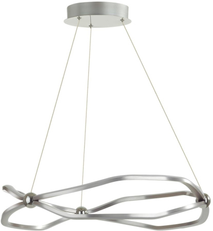 Подвесная люстра никель/хром/металл/ПВХ LED 45W 4000K PORTA 5001/45L L-VISION