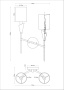 картинка Бра настенное V10031-2W Luiza от магазина BTSvet