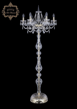 Хрустальный торшер 13.25.6.200.h-160.Gd.Sp