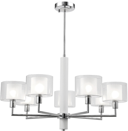 картинка Потолочная люстра на штанге MAESTRO SP-PL7 CHROME от магазина BTSvet