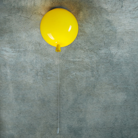 картинка Детский потолочный светильник воздушный шарик 5055C/M yellow от магазина BTSvet