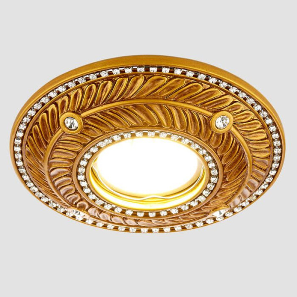 картинка Встраиваемый светильник D4468 SB бронза от магазина BTSvet